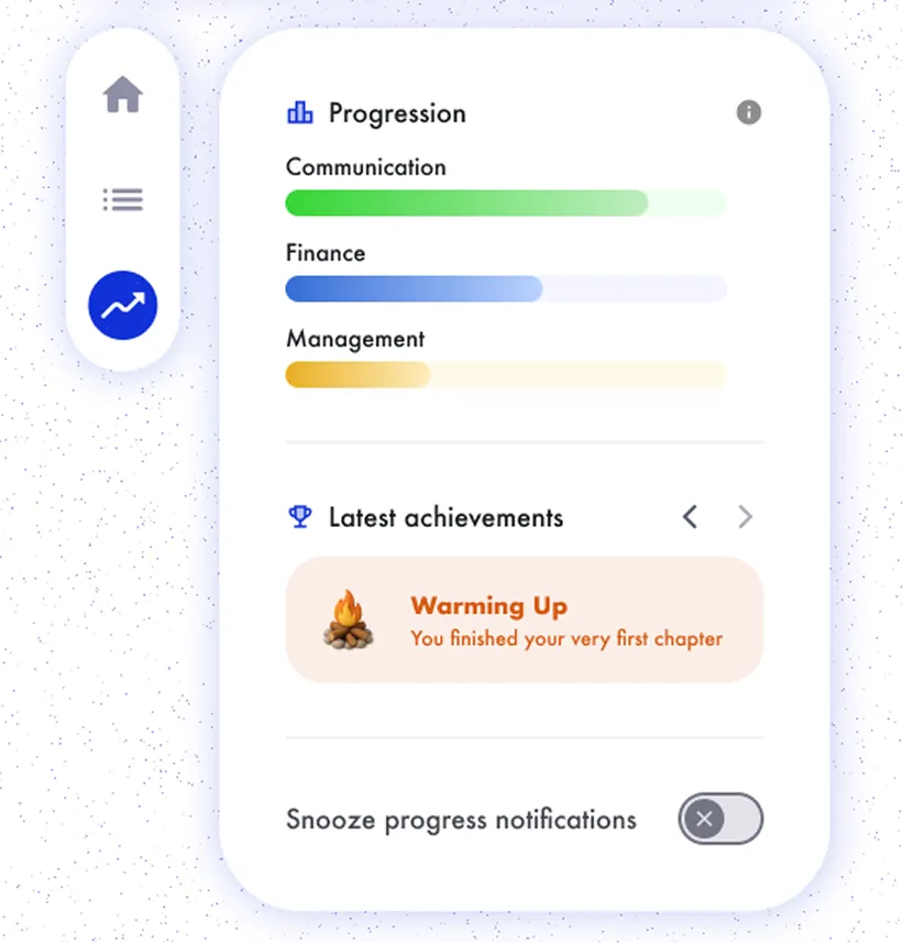 Psychology-based gamified features